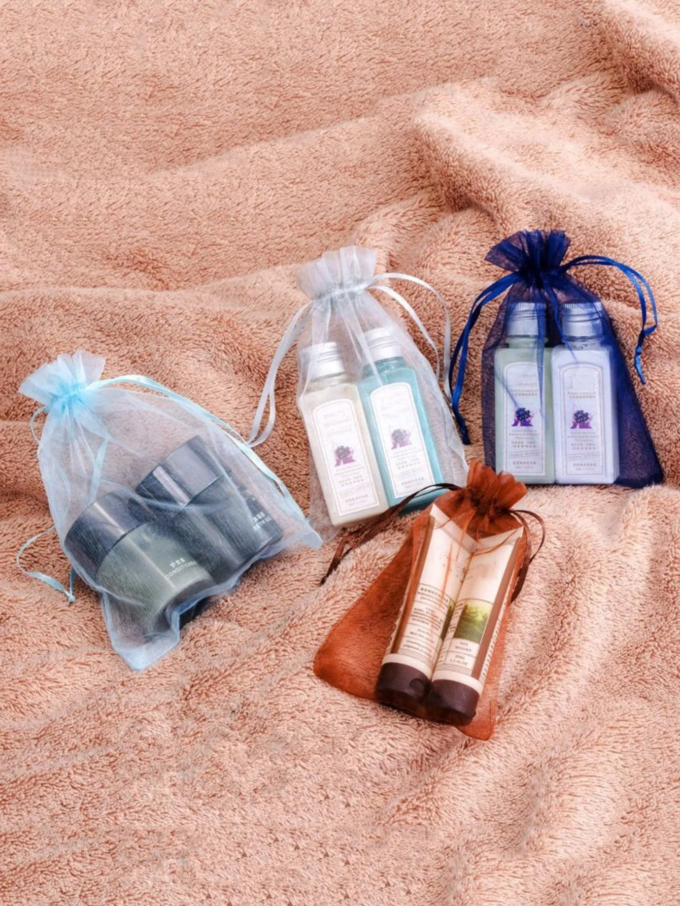 10pcs Cosmetic Drawstring Storage Bag