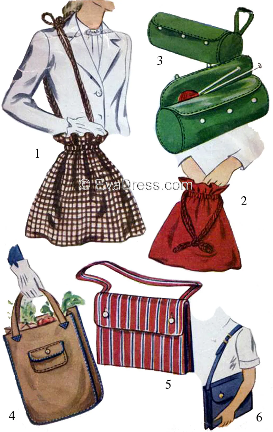 1945 Bags, Acc40-4703