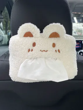 1pc Cartoon Design Car Seat Back Tissue Box