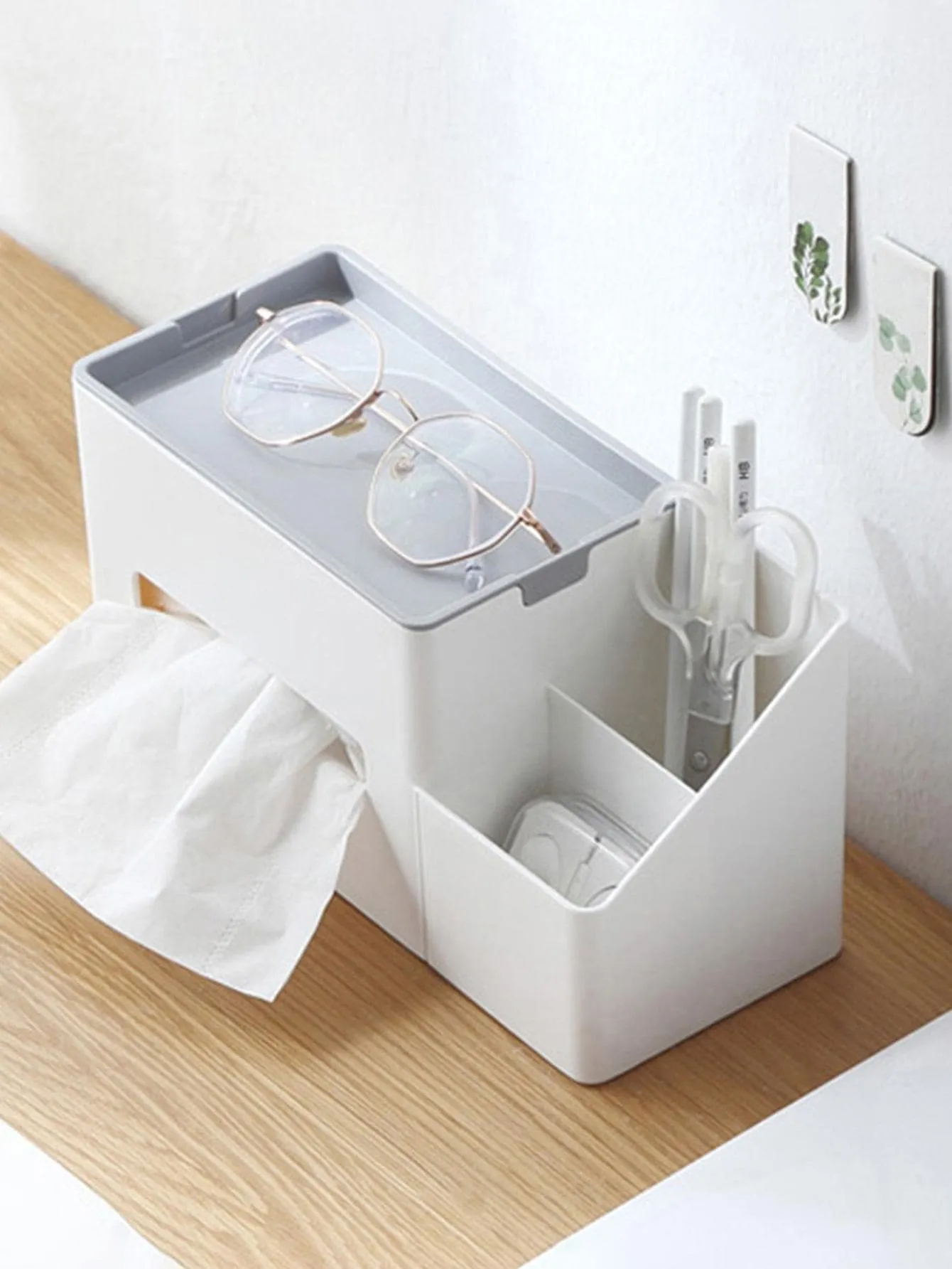 1pc Multifunction Tissue Storage Box