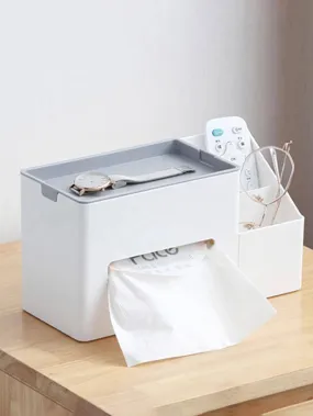 1pc Multifunction Tissue Storage Box