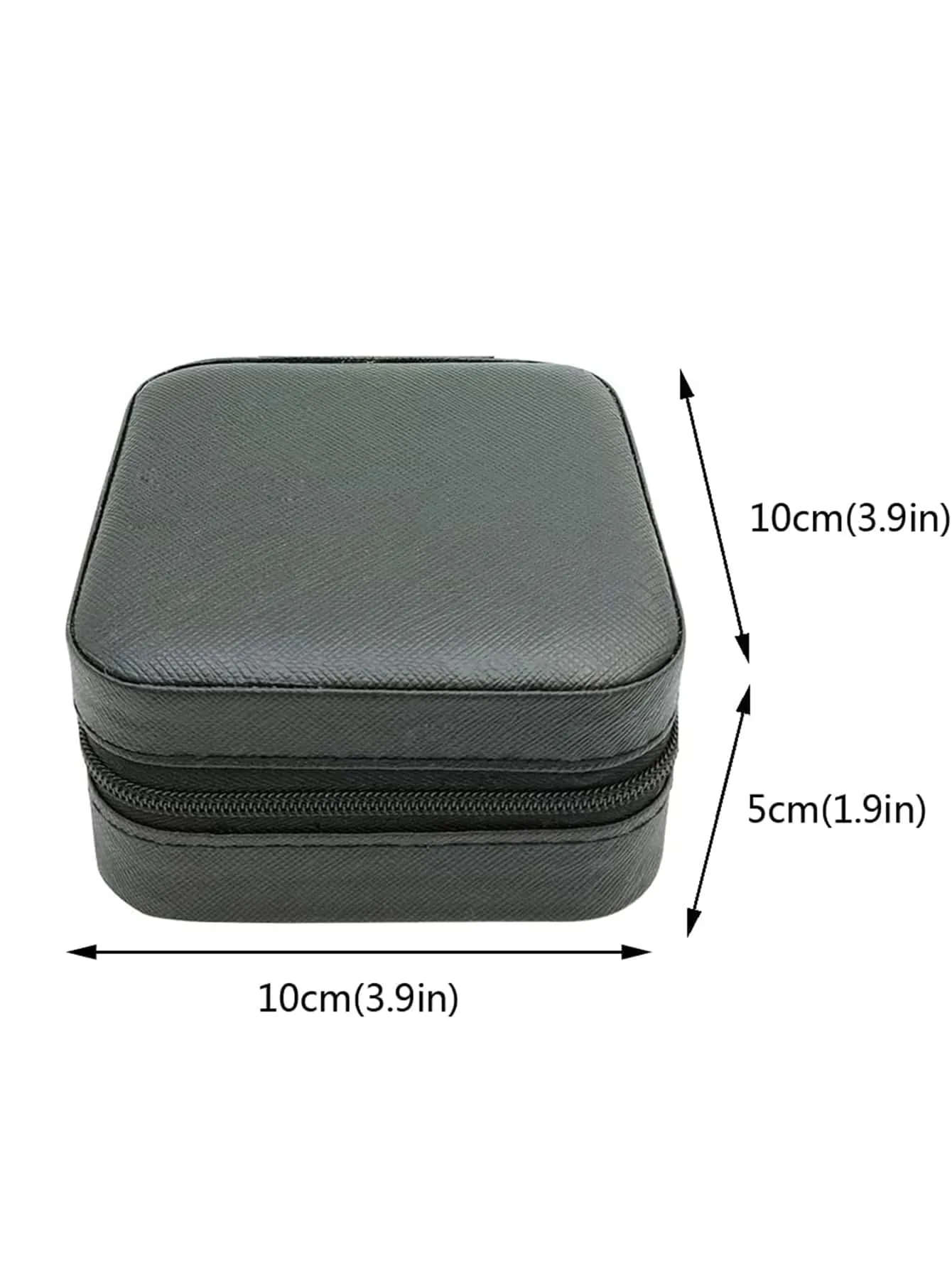 1pc Portable Travel Earrings Storage Box,Mini Ring Storage Case,Necklace Storage Box