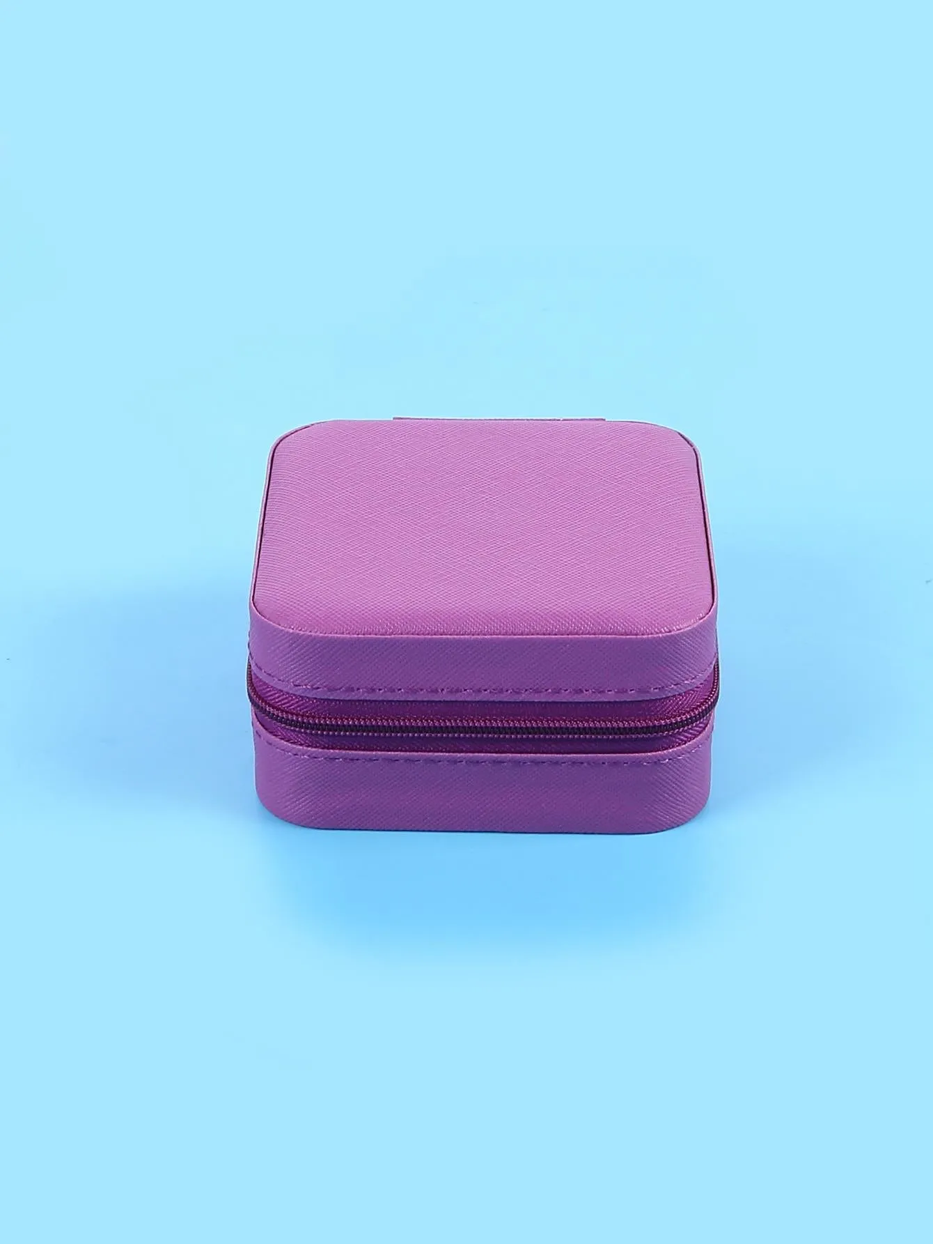 1pc Portable Travel Earrings Storage Box,Mini Ring Storage Case,Necklace Storage Box