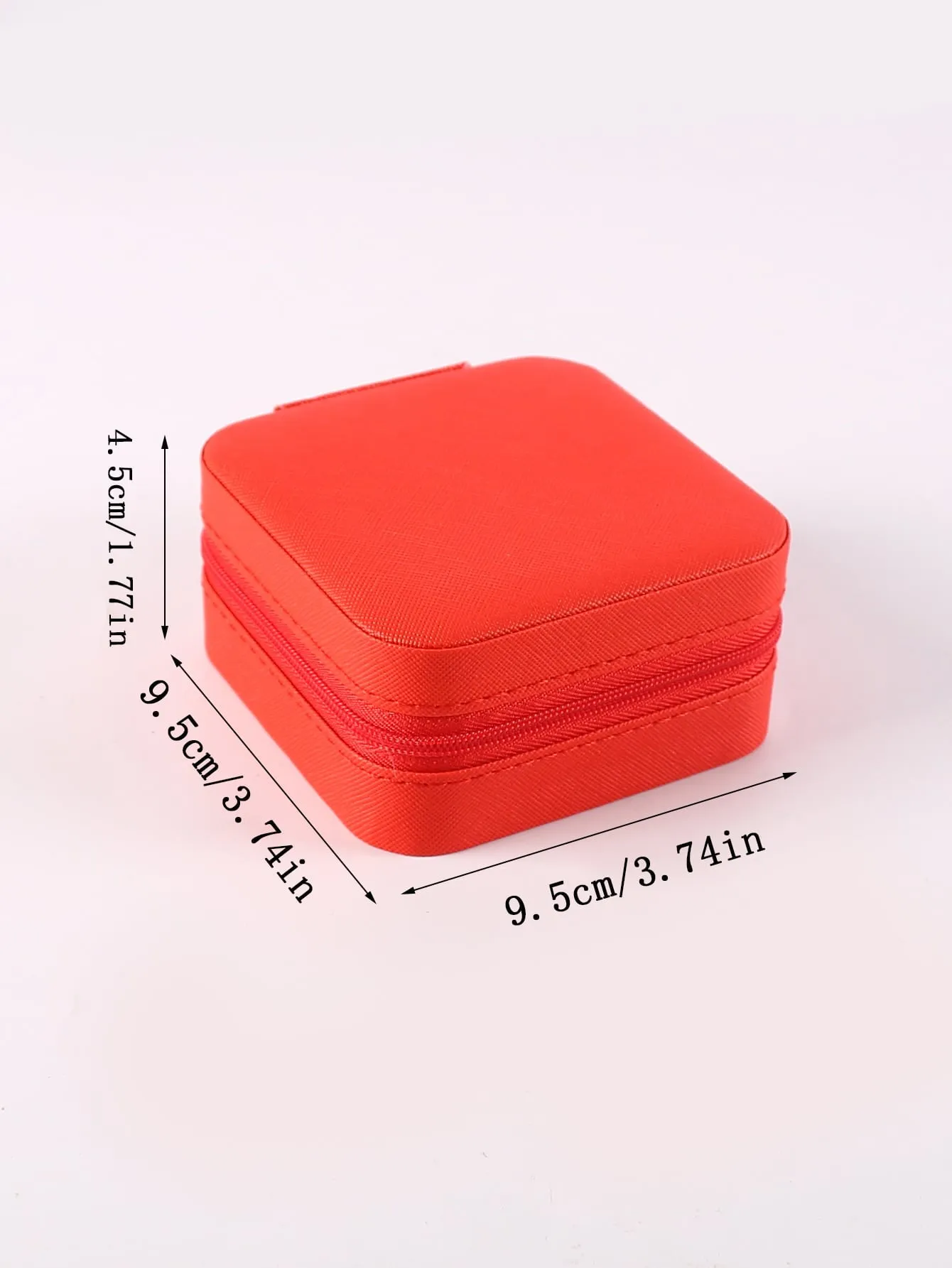 1pc Portable Travel Earrings Storage Box,Mini Ring Storage Case,Necklace Storage Box