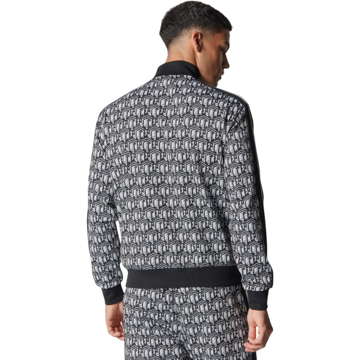 883 Police Viob Printed Zip-Up Sweat