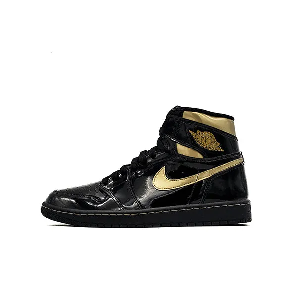 Air Jordan 1 Retro High Black Metallic Gold - Premium Sneaker for Stylish Comfort and Performance (2020 Edition)