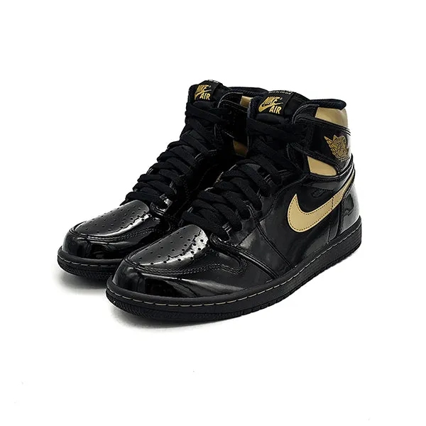 Air Jordan 1 Retro High Black Metallic Gold - Premium Sneaker for Stylish Comfort and Performance (2020 Edition)