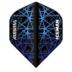 Airwing Gerwyn Price Blue Standard Dart Flights by Red Dragon