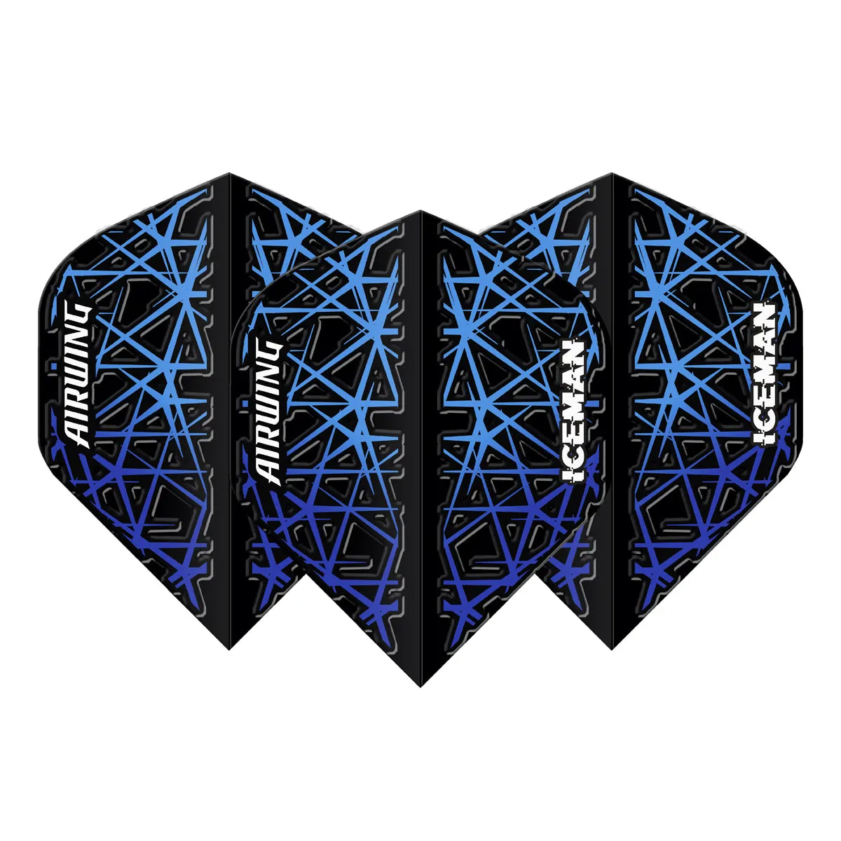 Airwing Gerwyn Price Blue Standard Dart Flights by Red Dragon