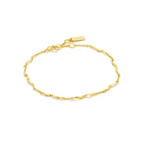 Ania Haie Helix Bracelet - Gold