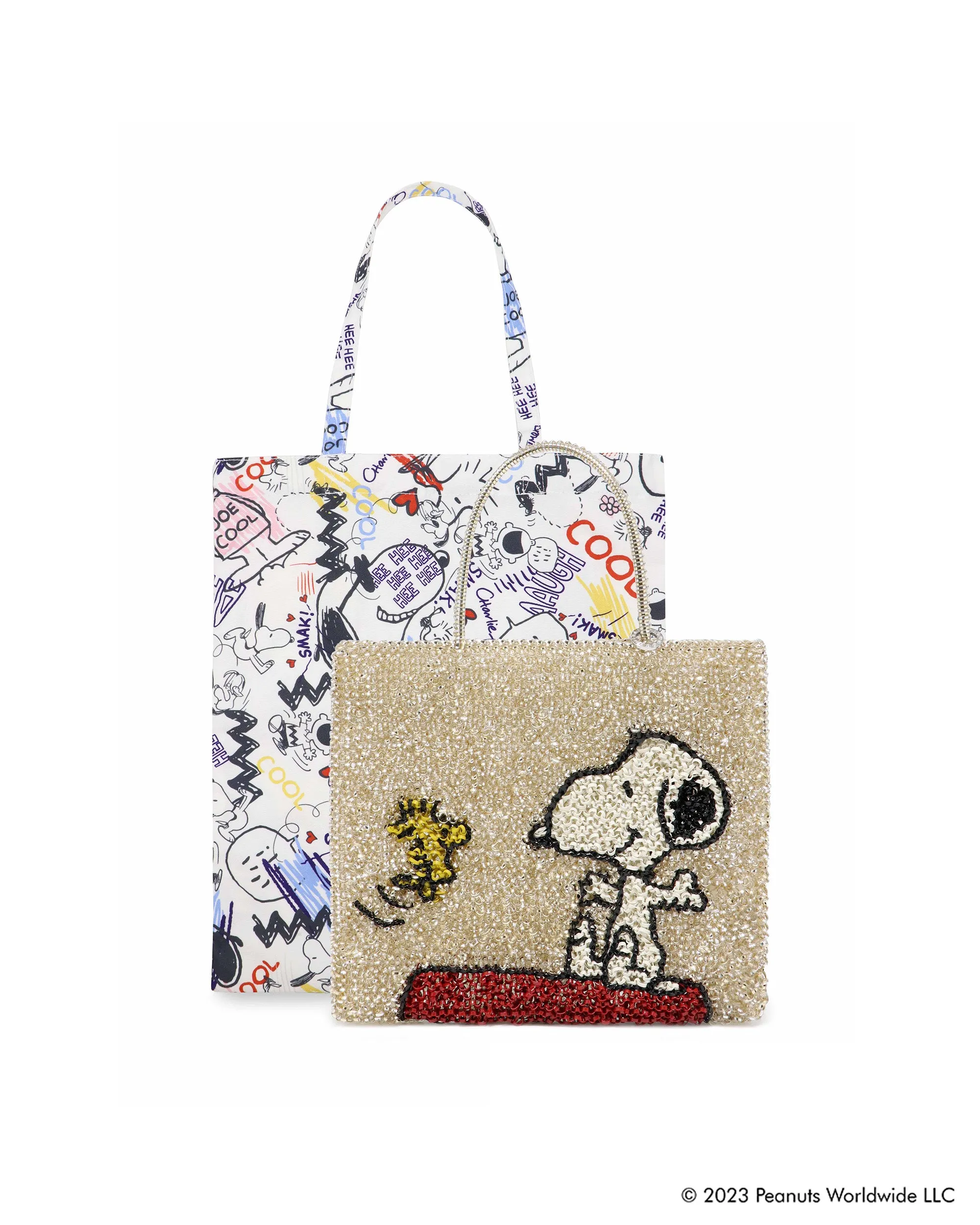 ANTEPRIMA WIREBAG x Snoopy Standard Wirebag