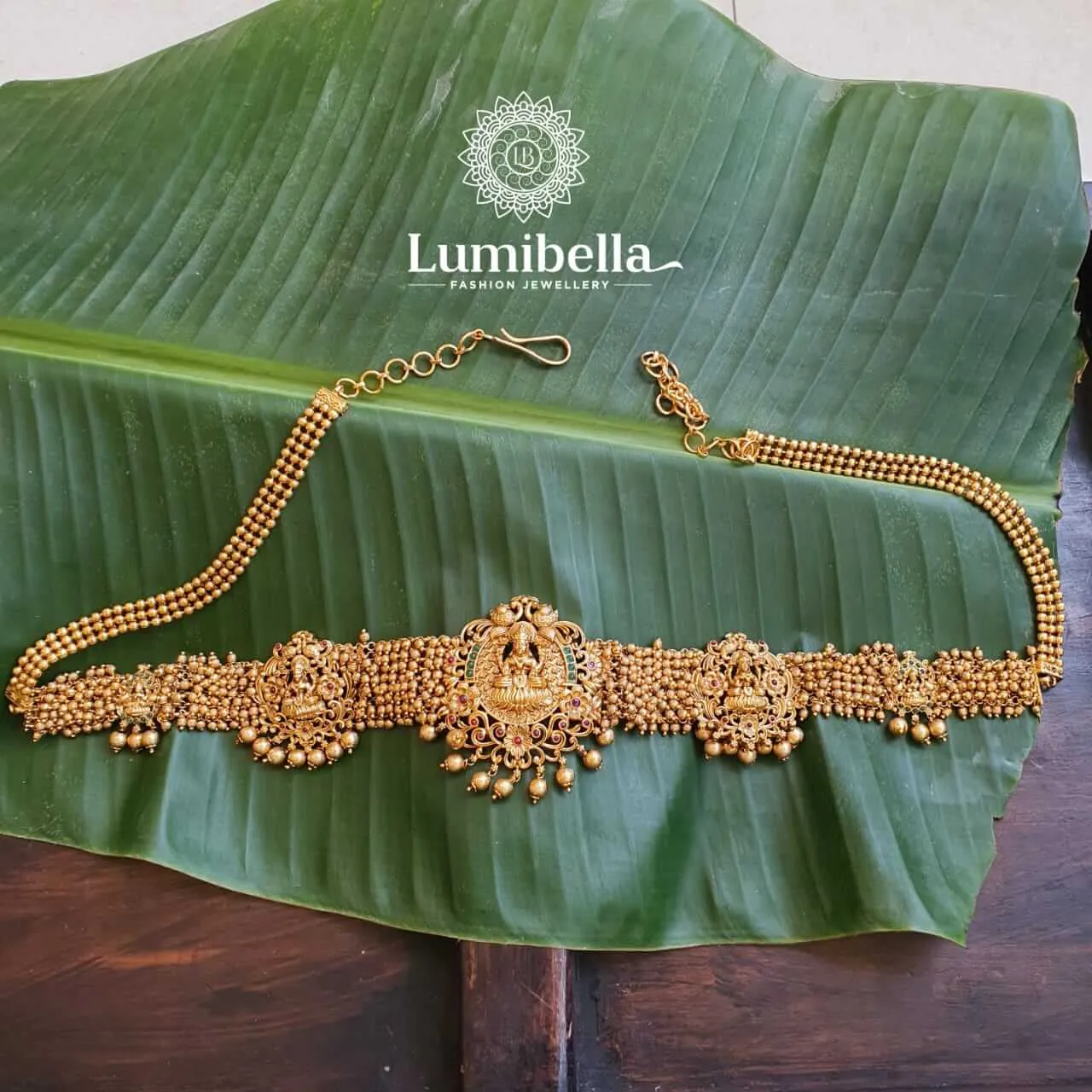 Antique Gold Ottiyanam Designs