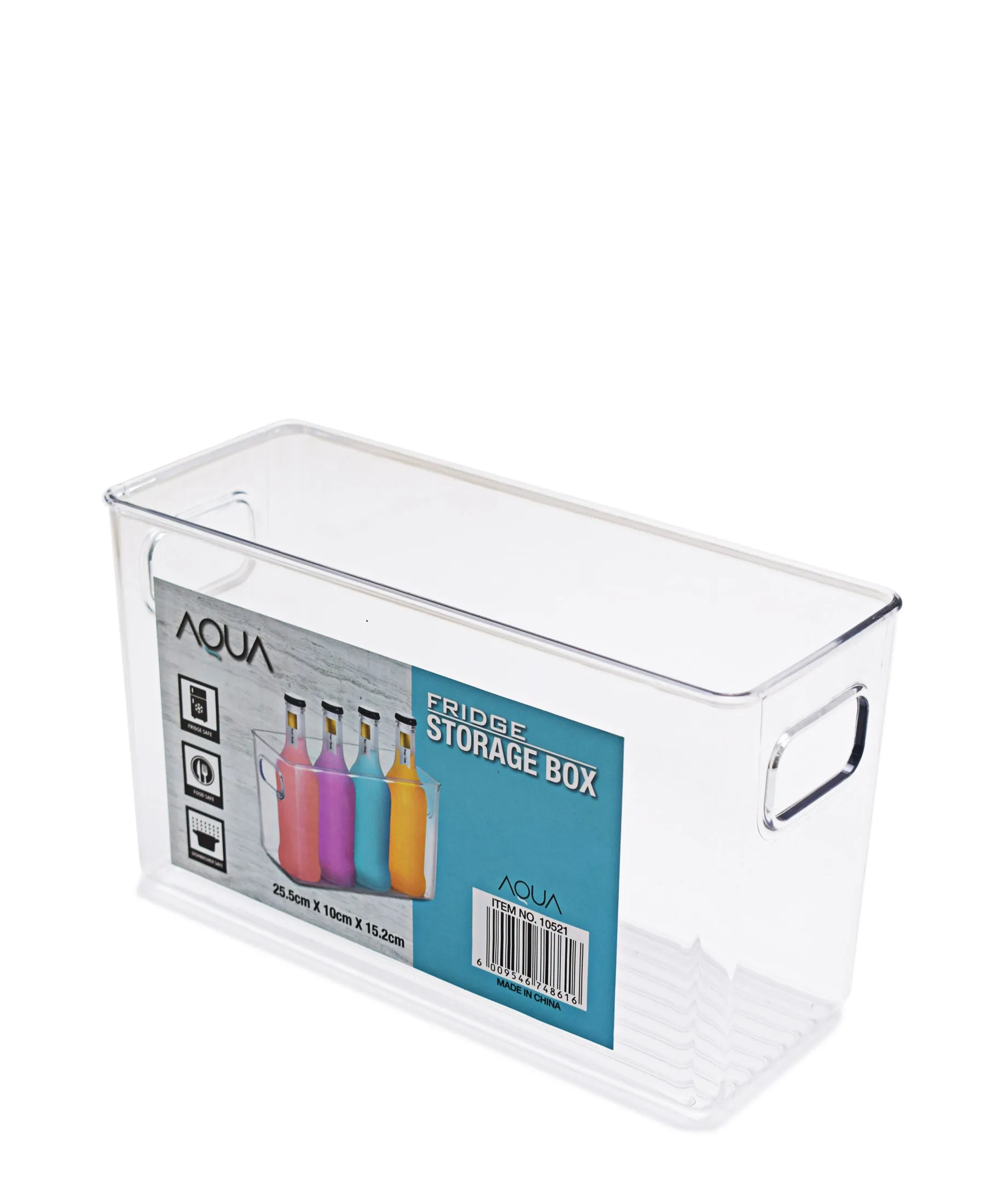 Aqua Fridge Storage Box 25,5cm - Clear