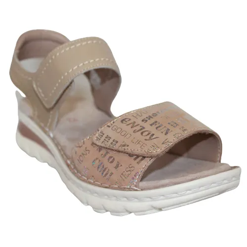 Ara Wide Fit Sandals - 47209 - Beige