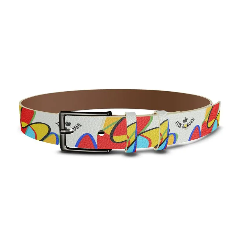 #Be10 JAXS N CROWN COLLECTION designer, leather belt