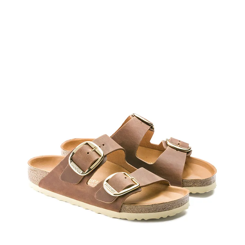 BIRKENSTOCK SANDALO ARIZONA BIG BUCKLE 1011073 COGNAC