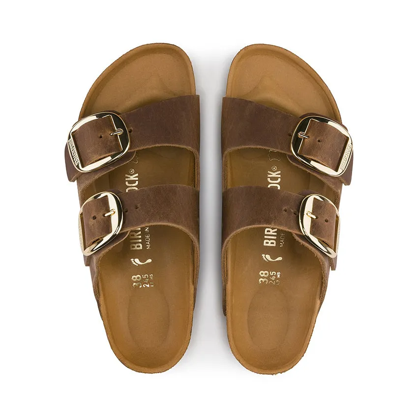 BIRKENSTOCK SANDALO ARIZONA BIG BUCKLE 1011073 COGNAC