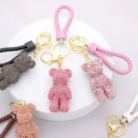 Bling Teddy Bear Keychain (2 Colors)