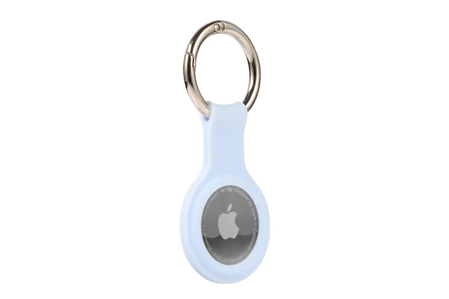 Blue AirTag Keychain