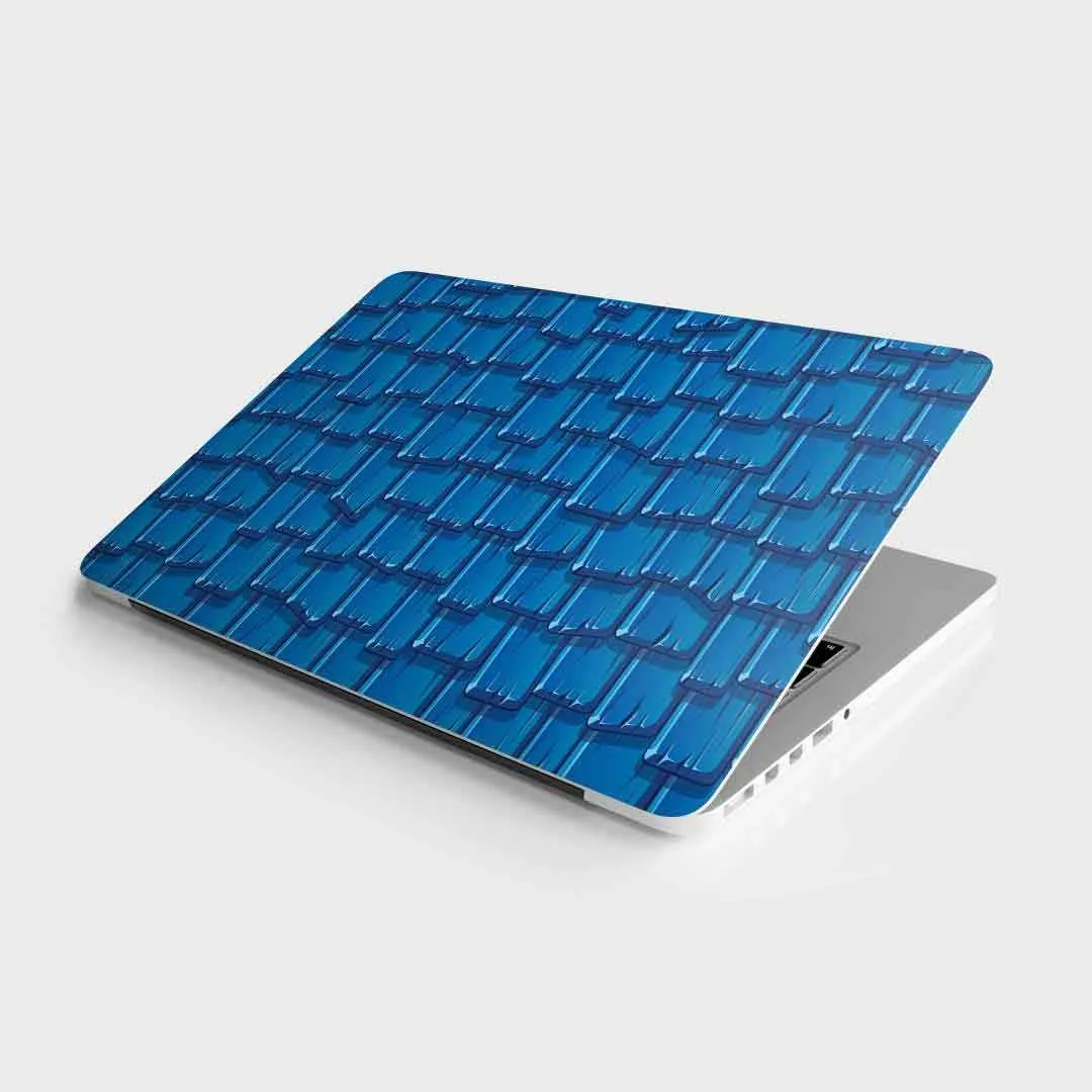 Blue Pattern Laptop Skin