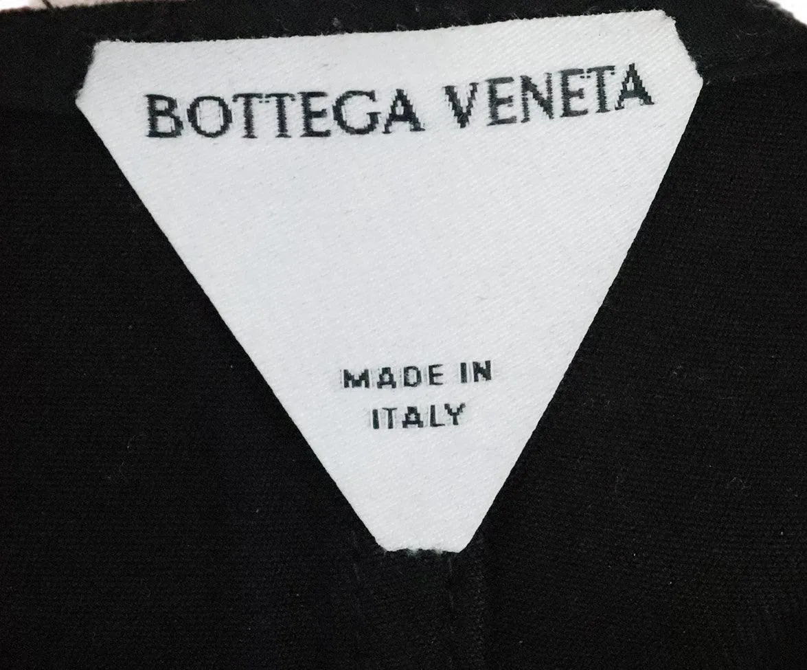 Bottega Veneta Black Cotton Dress sz 2