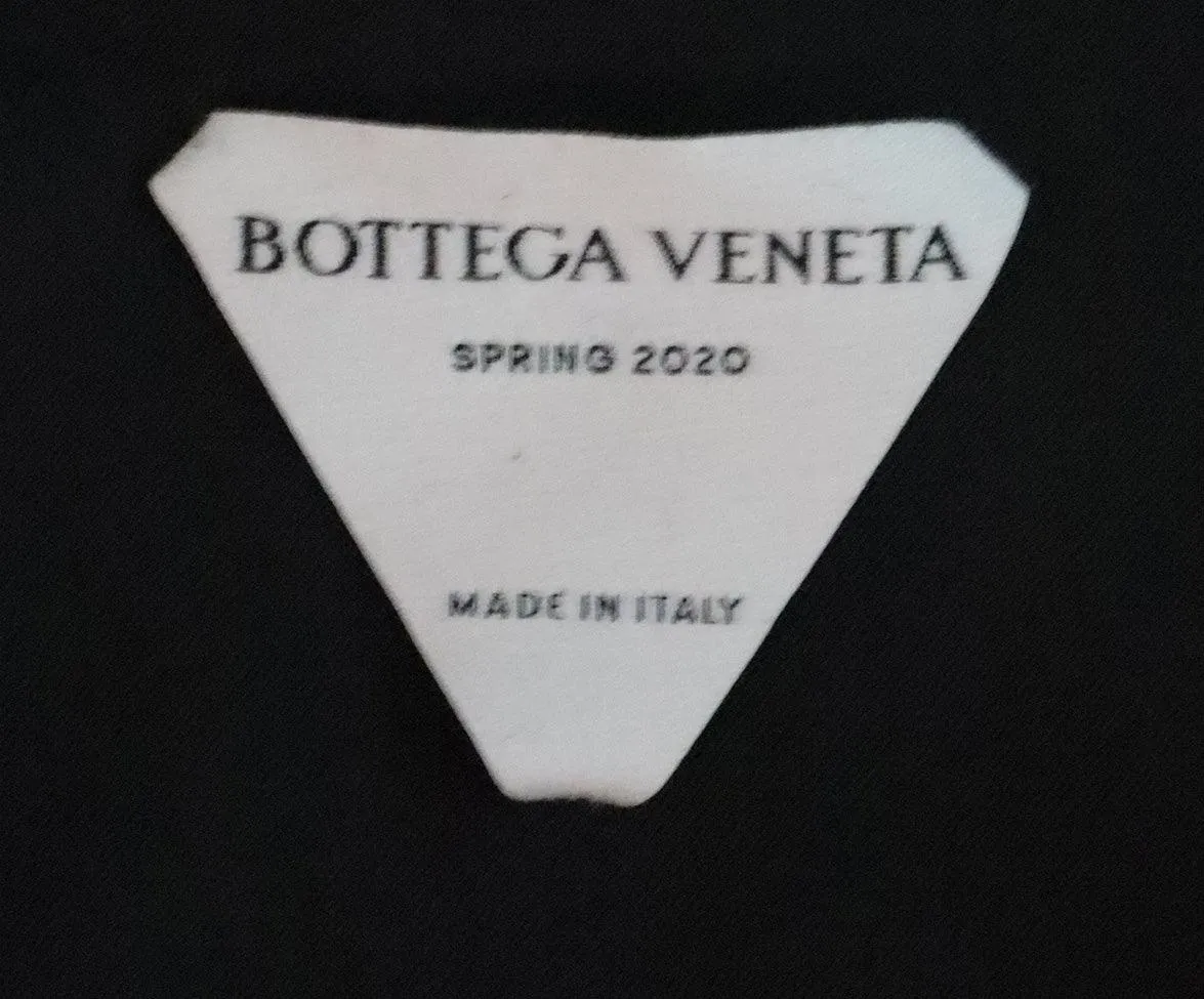 Bottega Veneta Black Nylon Jacket sz 2