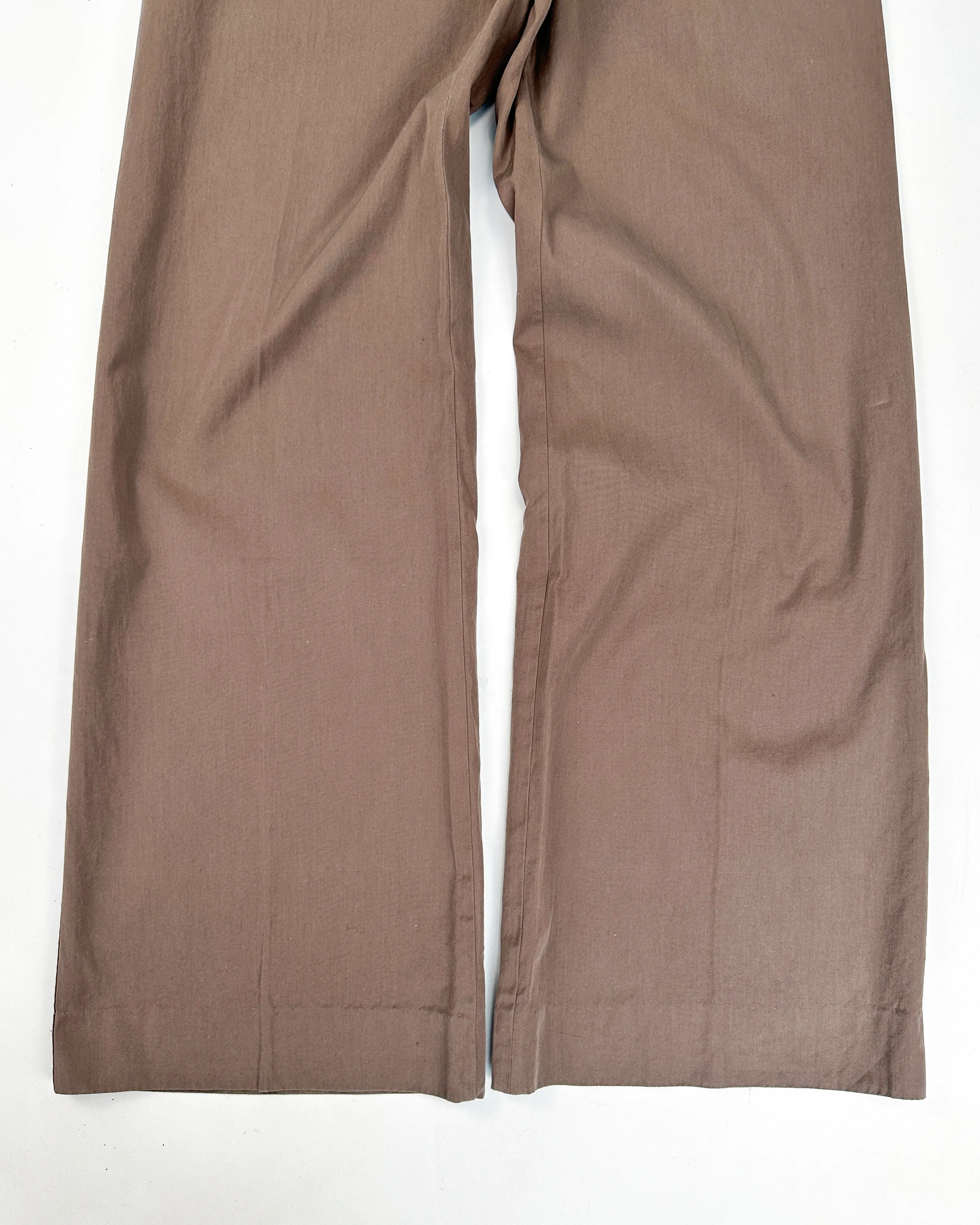 Bottega Veneta Brown wide Leg Pants 2000's