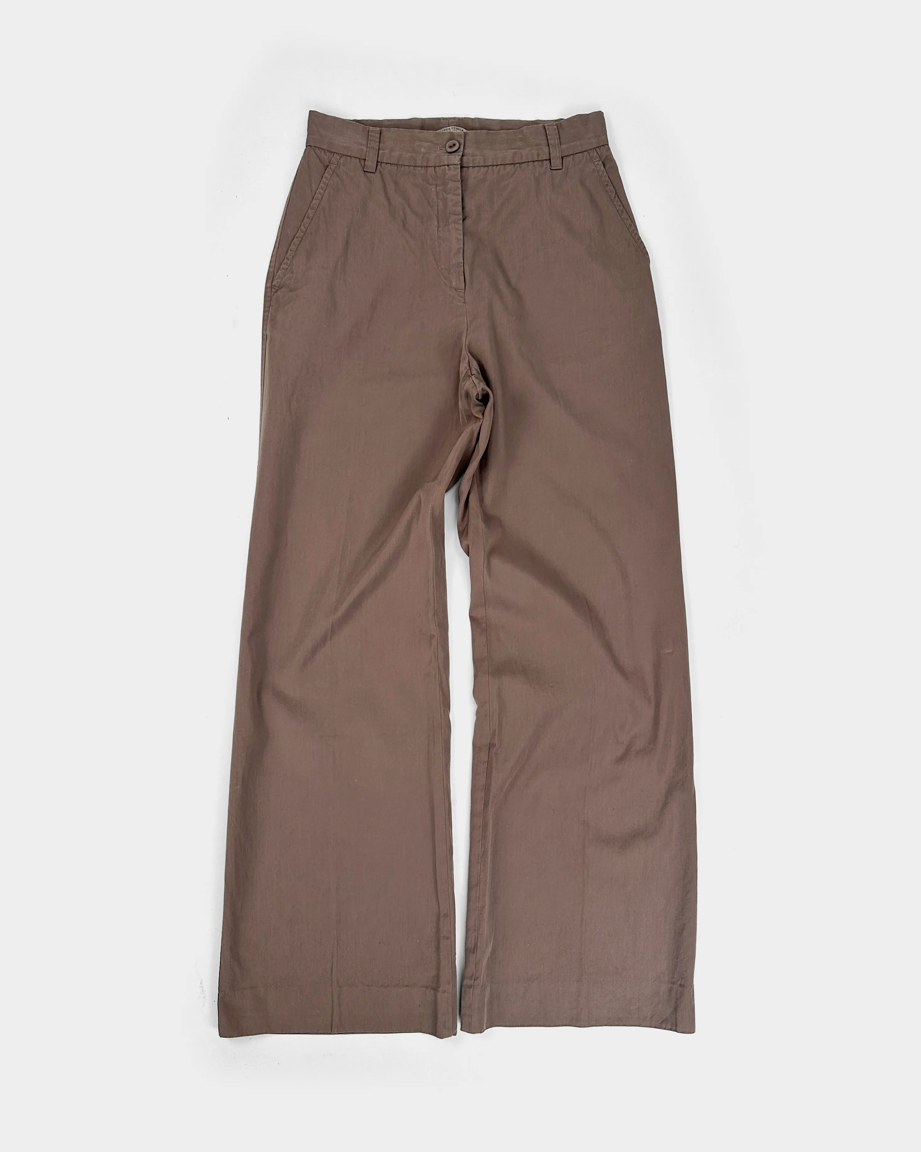 Bottega Veneta Brown wide Leg Pants 2000's