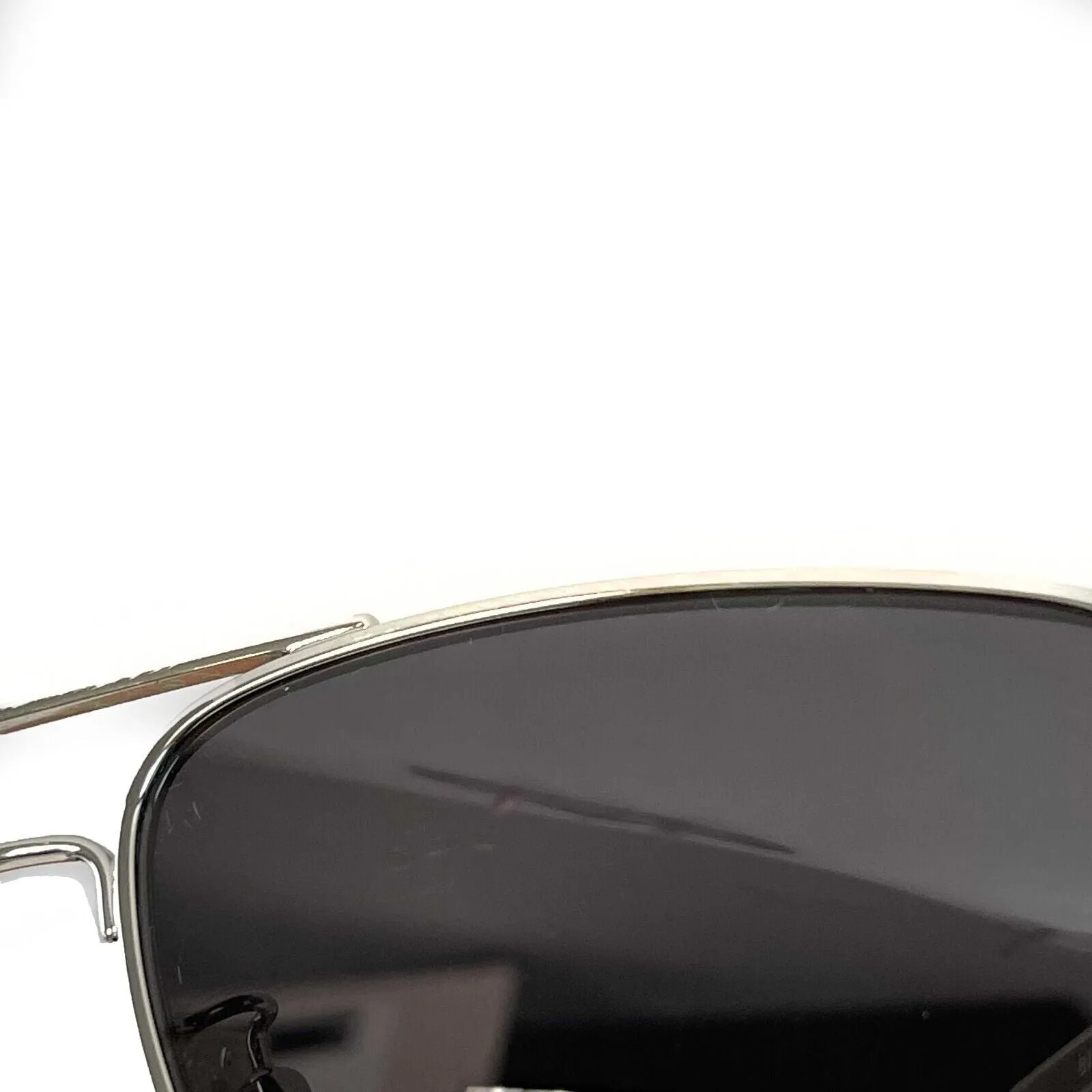 Bottega Veneta BV 2022 Pilot Metal Sunglasses Silver 1125S