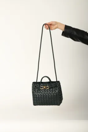 Bottega Veneta Emerald Intrecciato Small Andiamo