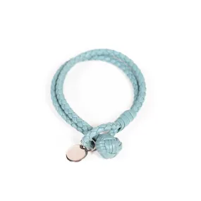 Bottega Veneta Intrecciato Double Row Knot Bracelet