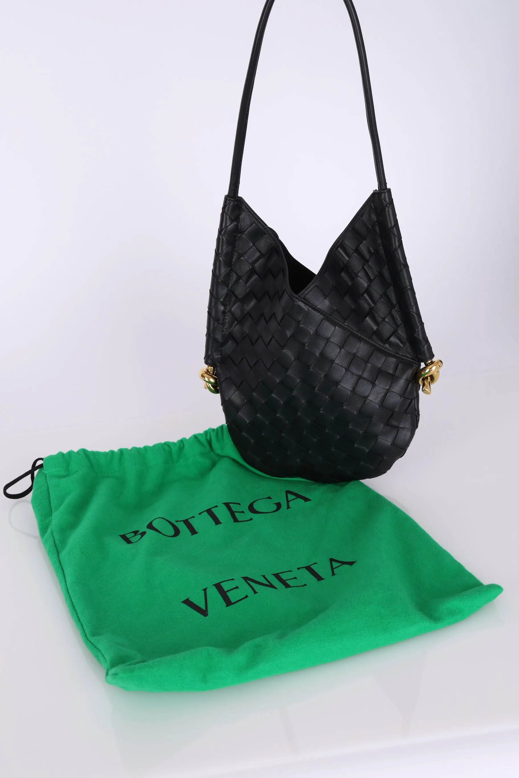 Bottega Veneta Intrecciato Small Solstice Shoulder Bag