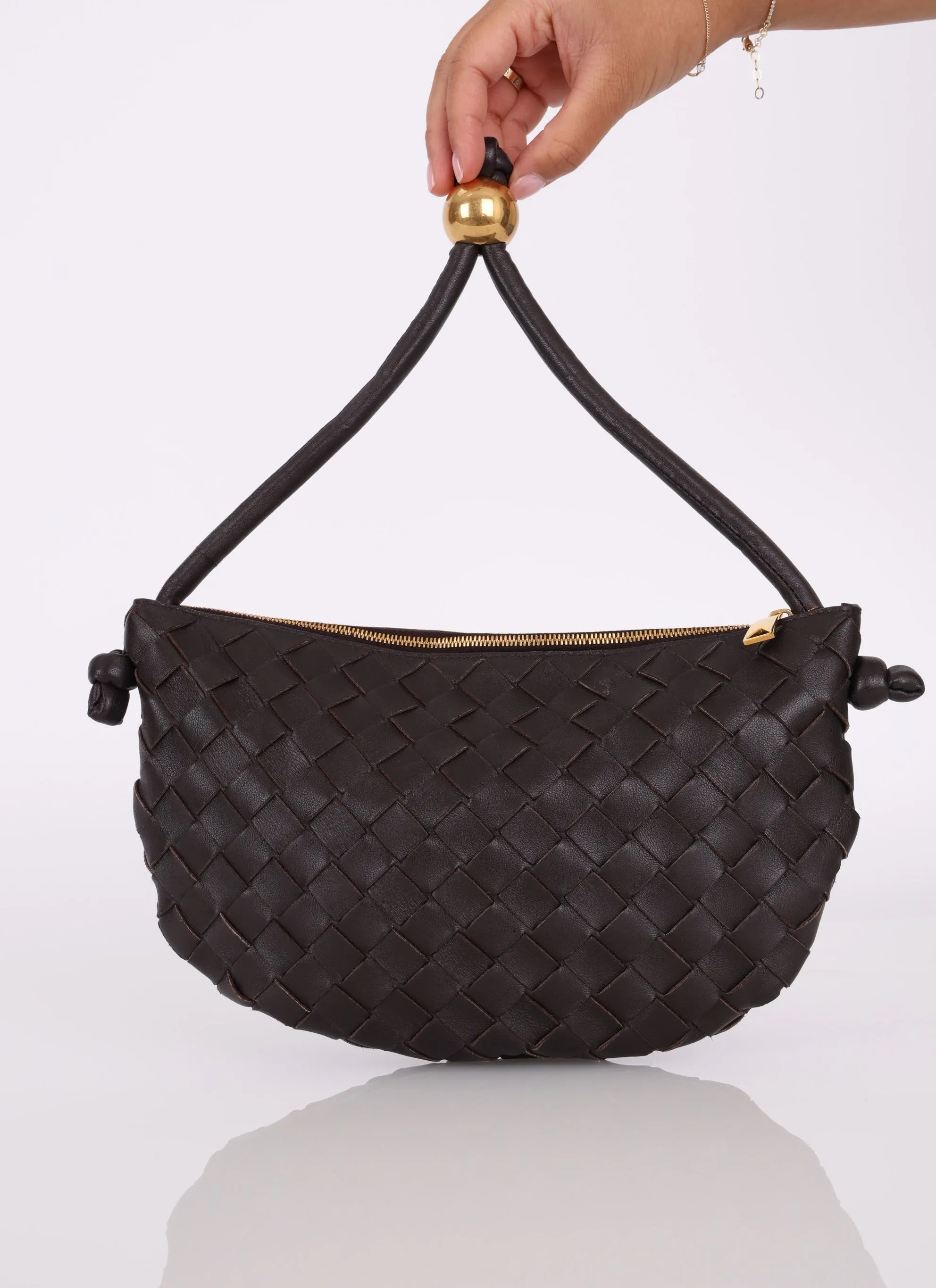 Bottega Veneta Intrecciato Small Turn Pouch