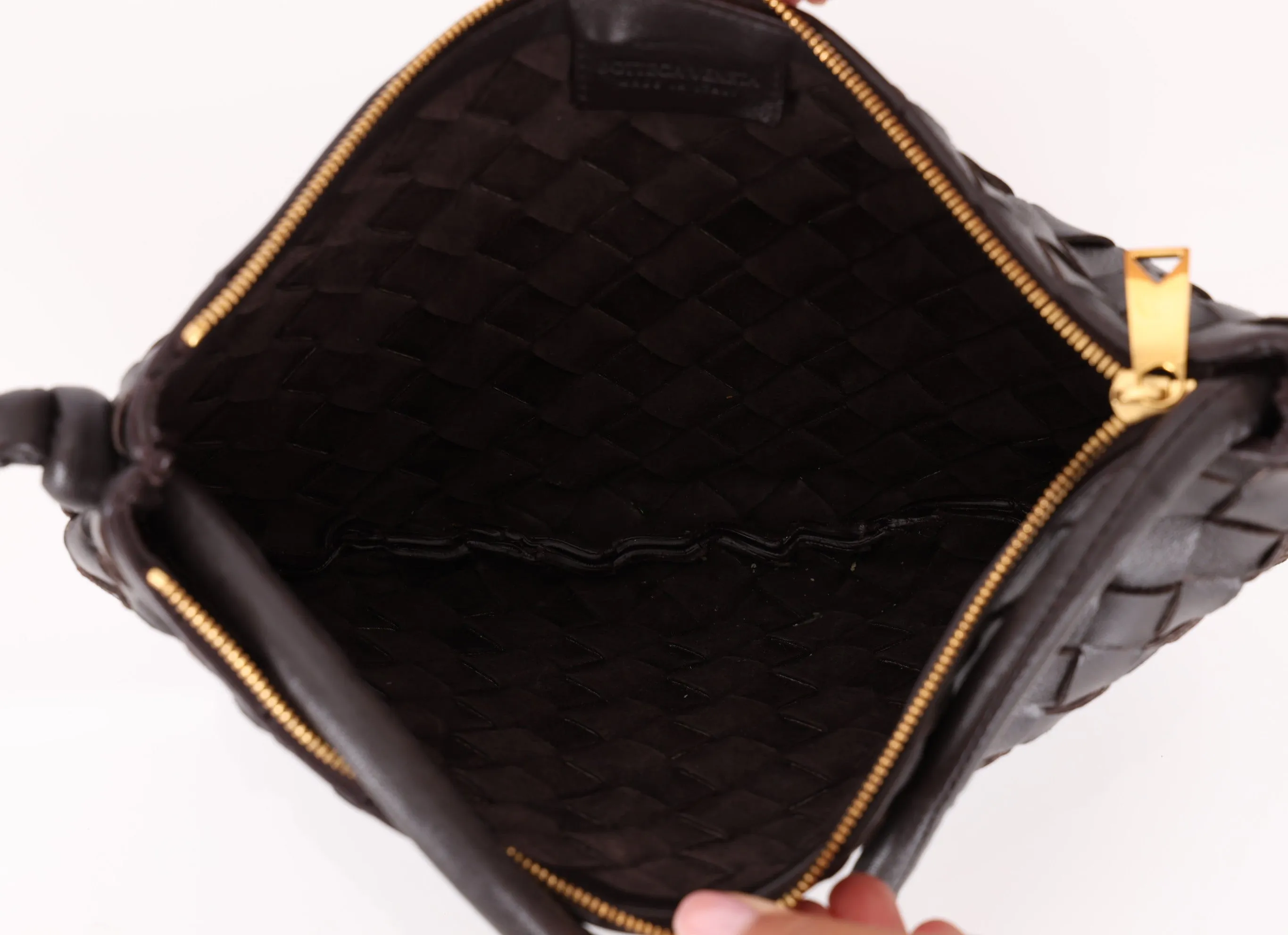 Bottega Veneta Intrecciato Small Turn Pouch