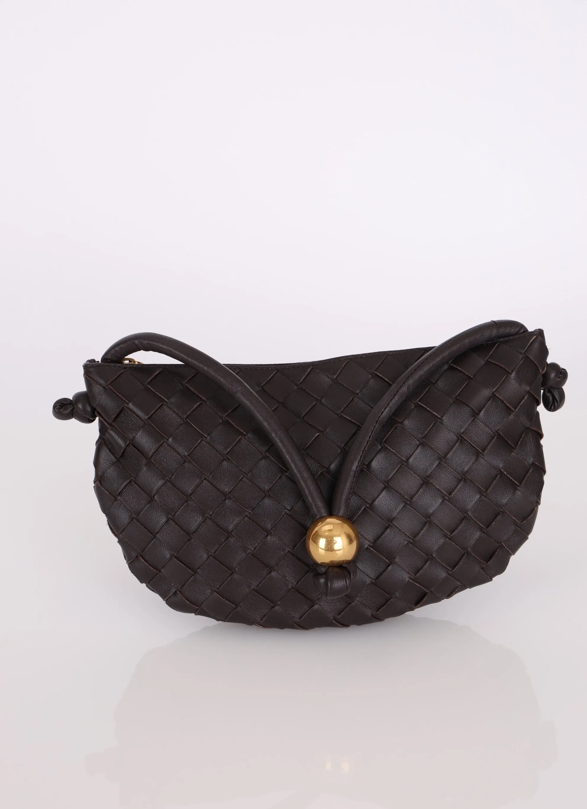 Bottega Veneta Intrecciato Small Turn Pouch