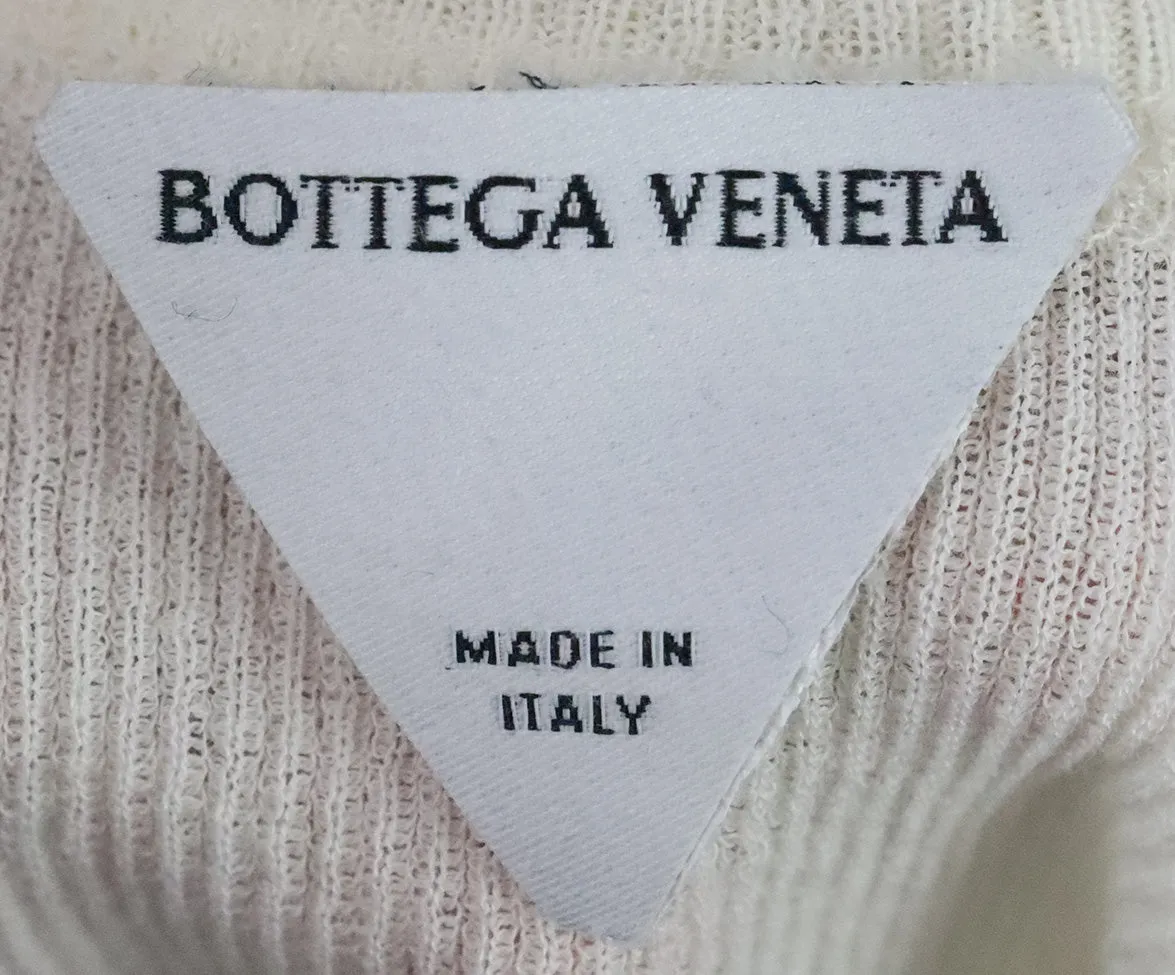 Bottega Veneta Ivory Cotton Tank Top sz 2