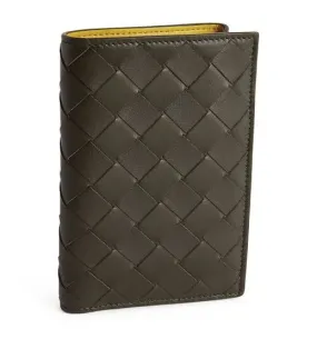 Bottega Veneta Passport Case Green