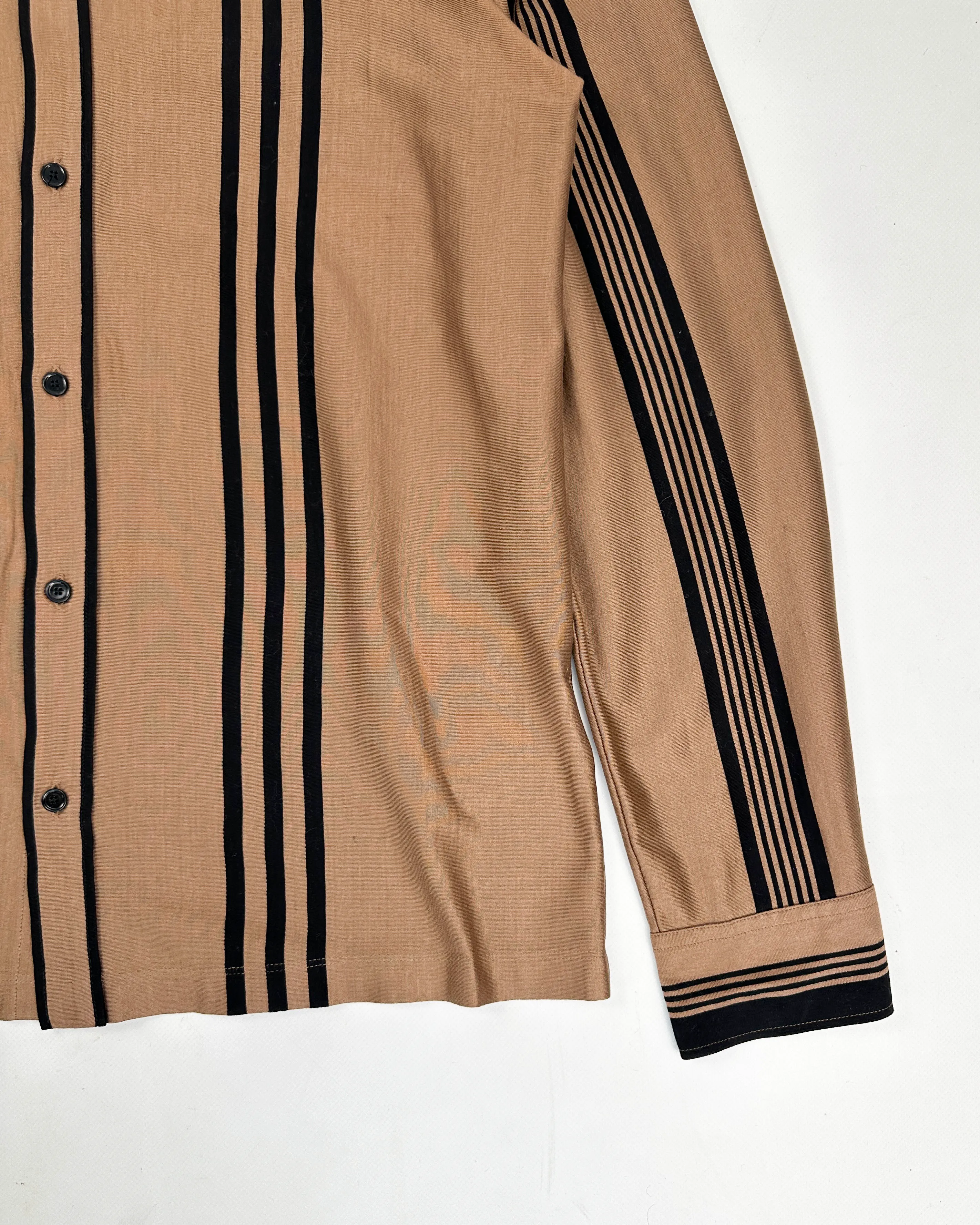 Bottega Veneta Striped Cowboy Shirt S/S 2018