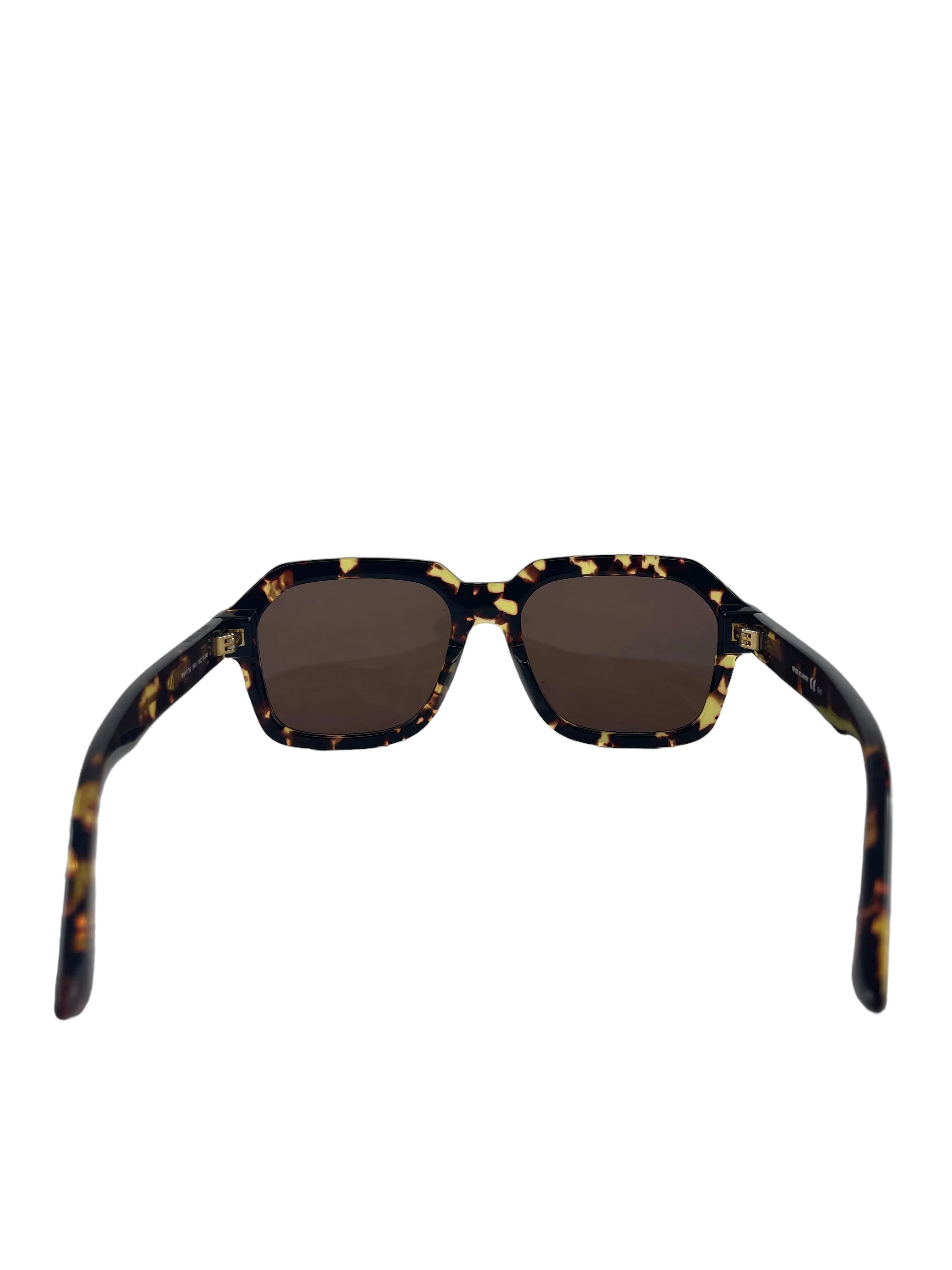 Bottega Veneta Tortoise Aviator Sunglasses