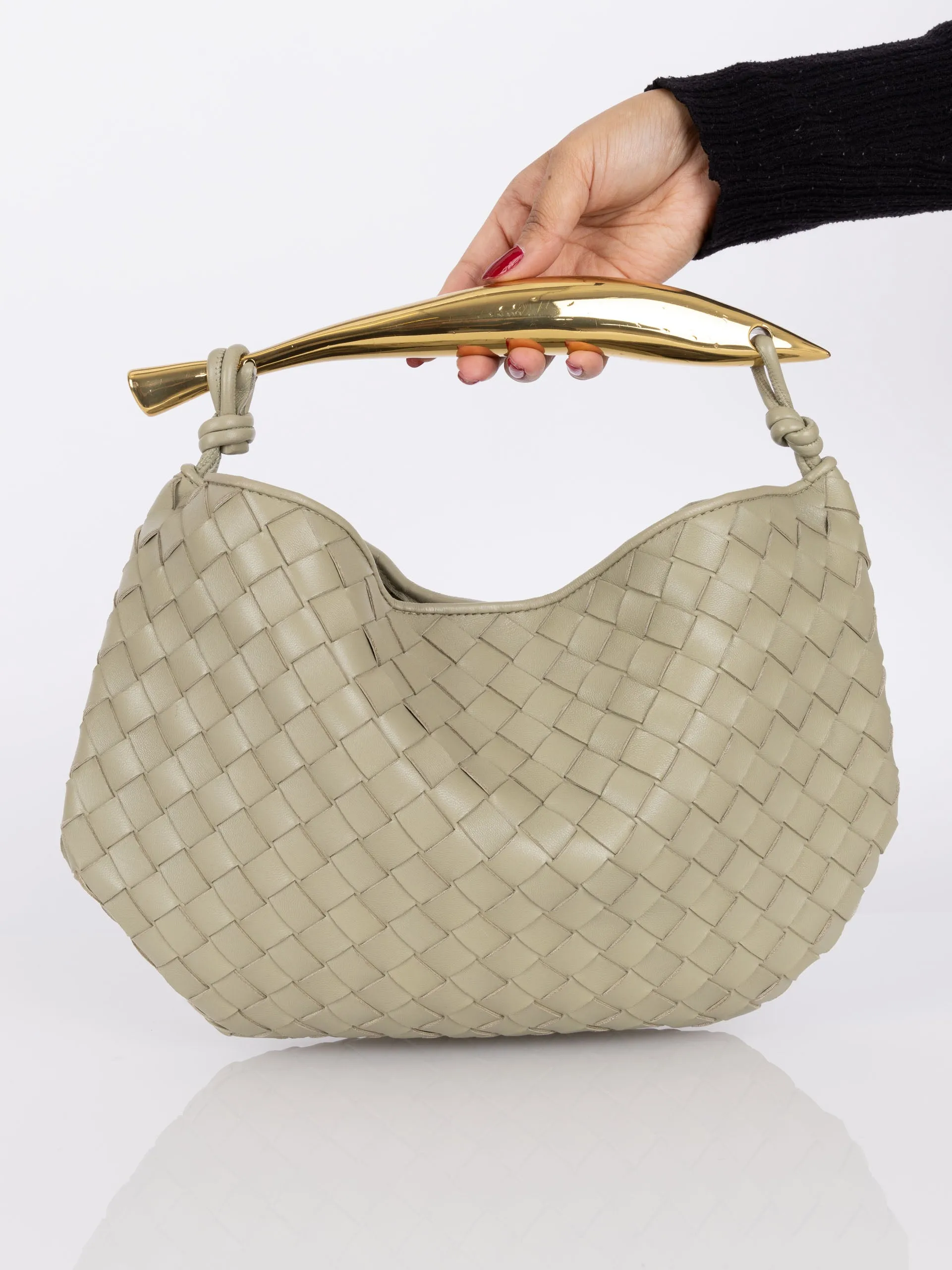 Bottega Veneta Travertine Classic Sardine