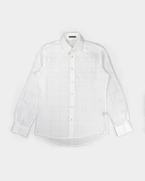 Bottega Veneta White Cotton Shirt 2000's