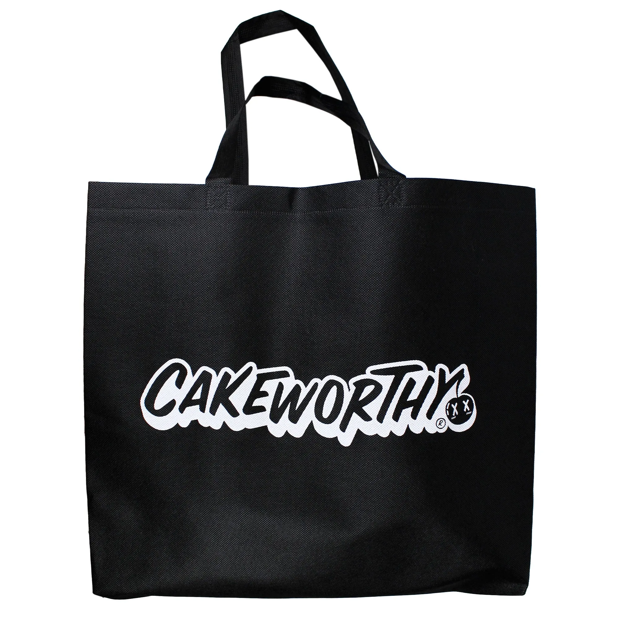 Cakeworthy Black Shopping Tote