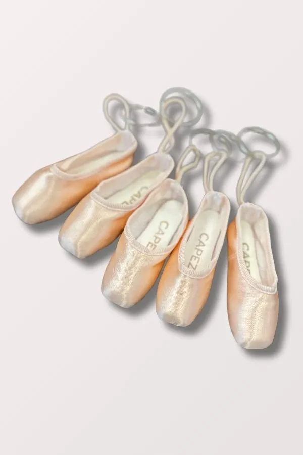 Capezio Pointe Shoe Keychain - Petal Pink