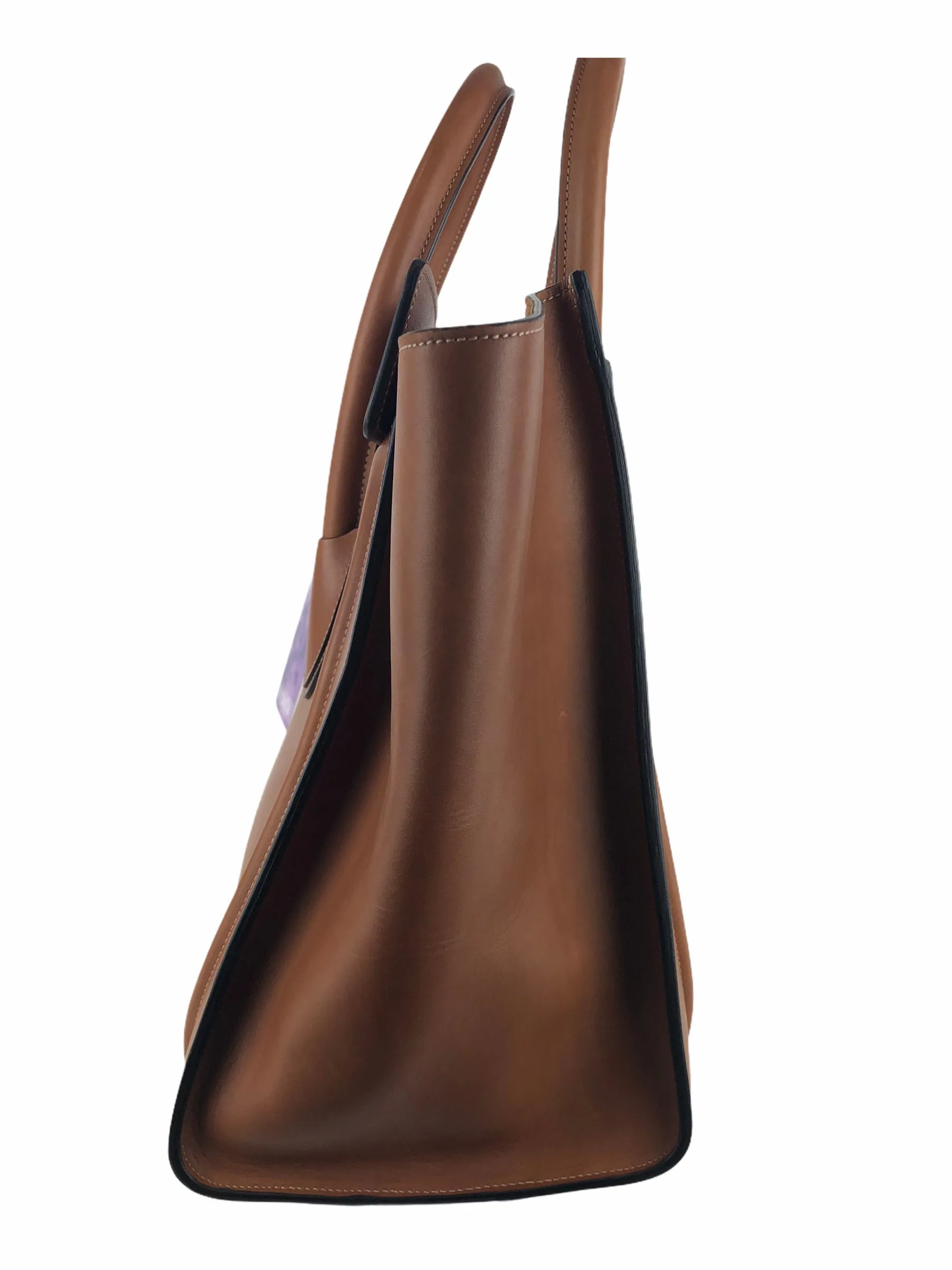 Tan Leather Phantom Tote Bag - Popular on Instagram