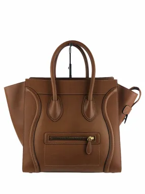 Tan Leather Phantom Tote Bag - Popular on Instagram