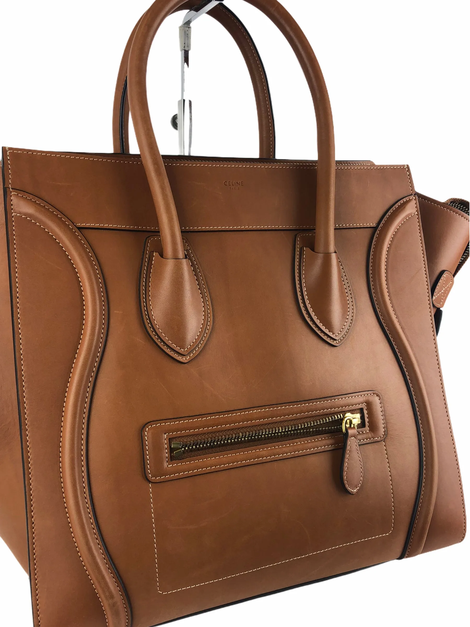 Tan Leather Phantom Tote Bag - Popular on Instagram