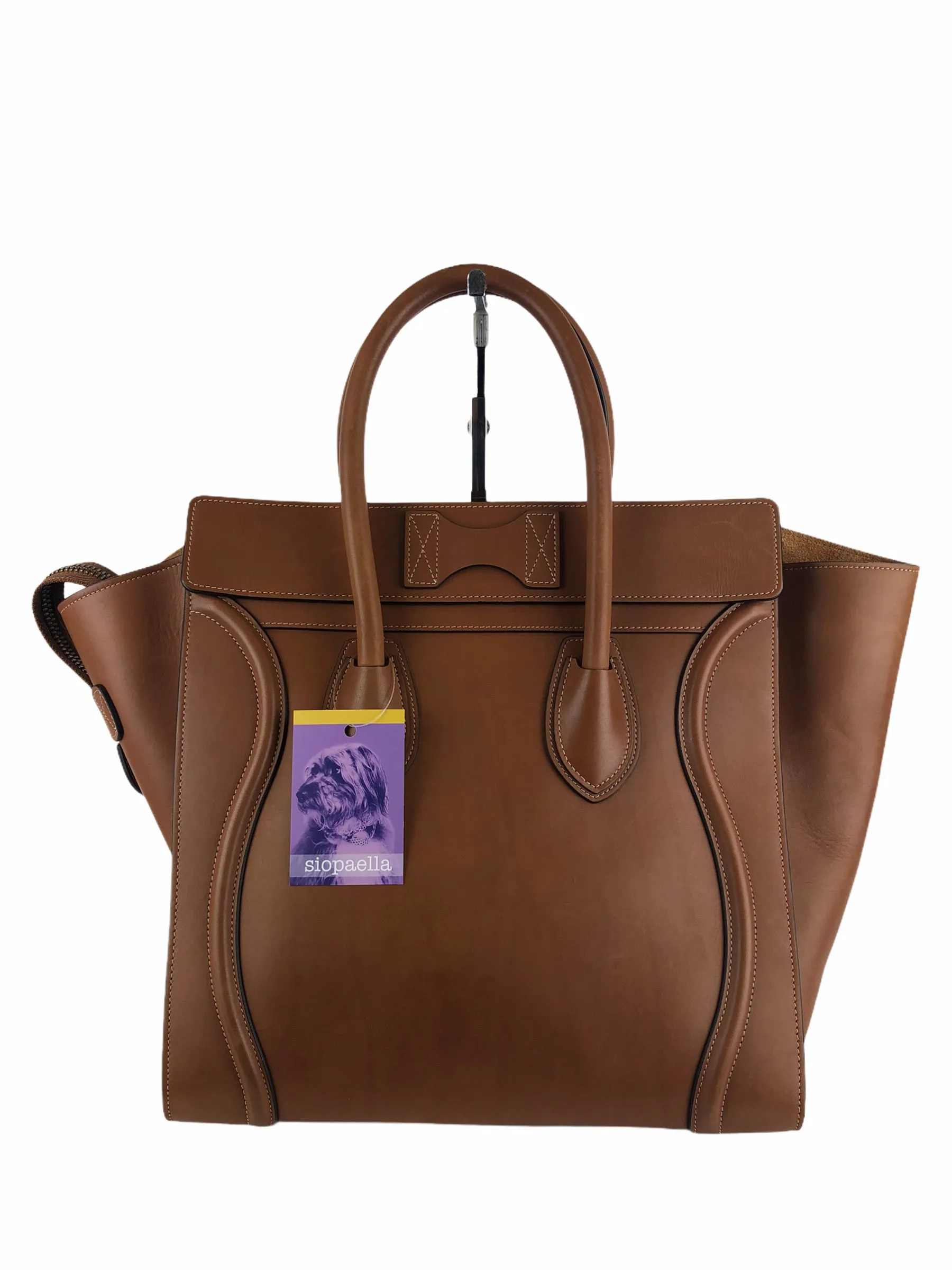 Tan Leather Phantom Tote Bag - Popular on Instagram