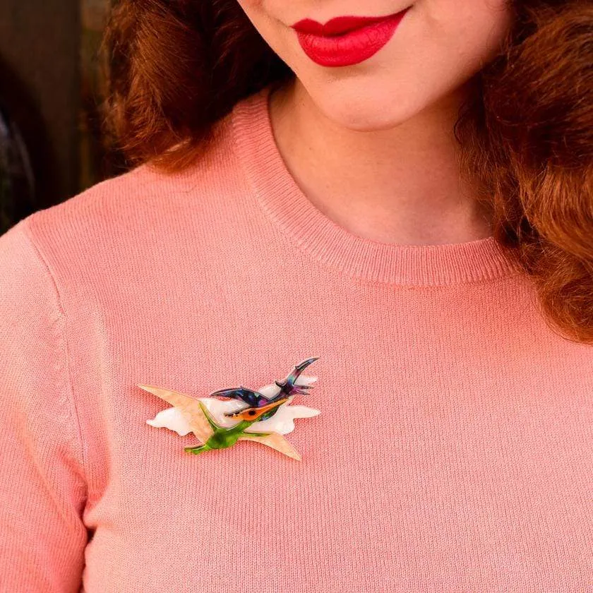 Celine the Pterodactyl Brooch