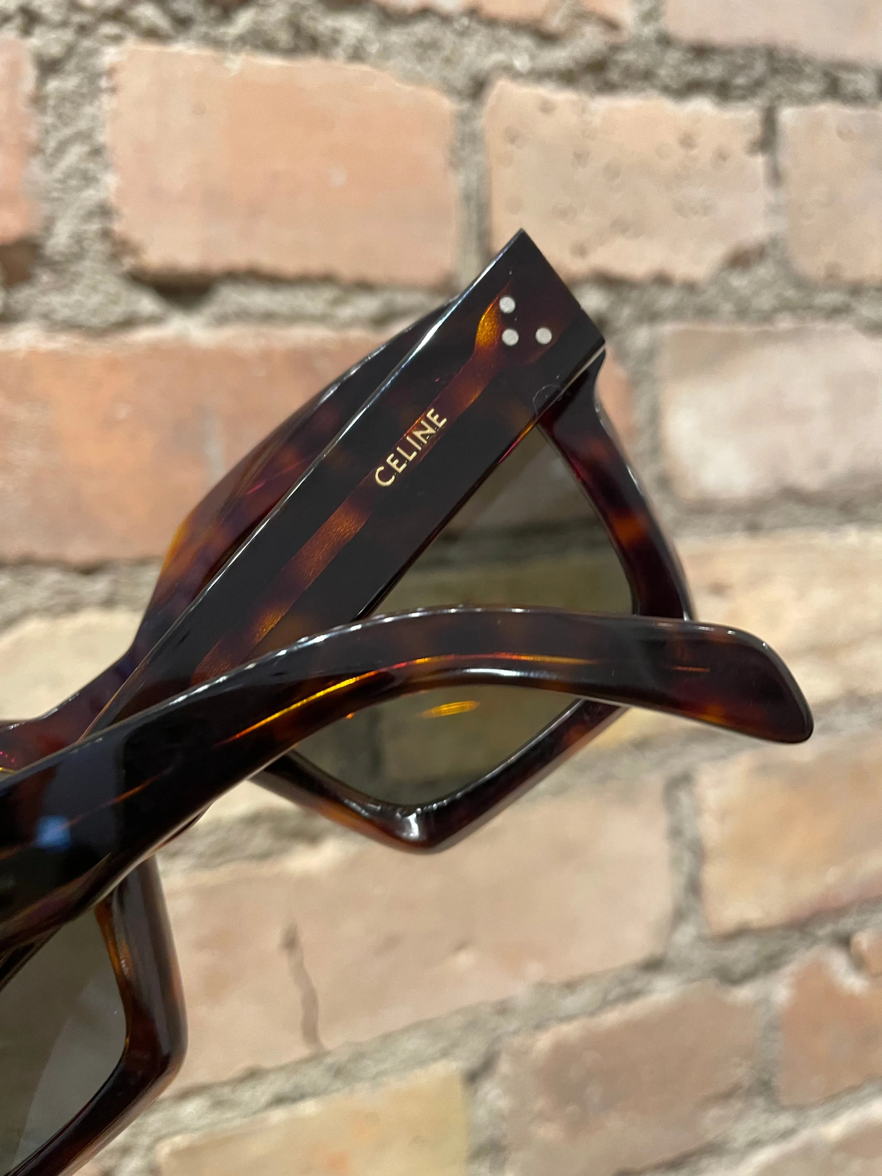 Celine Tortoise Sunglasses