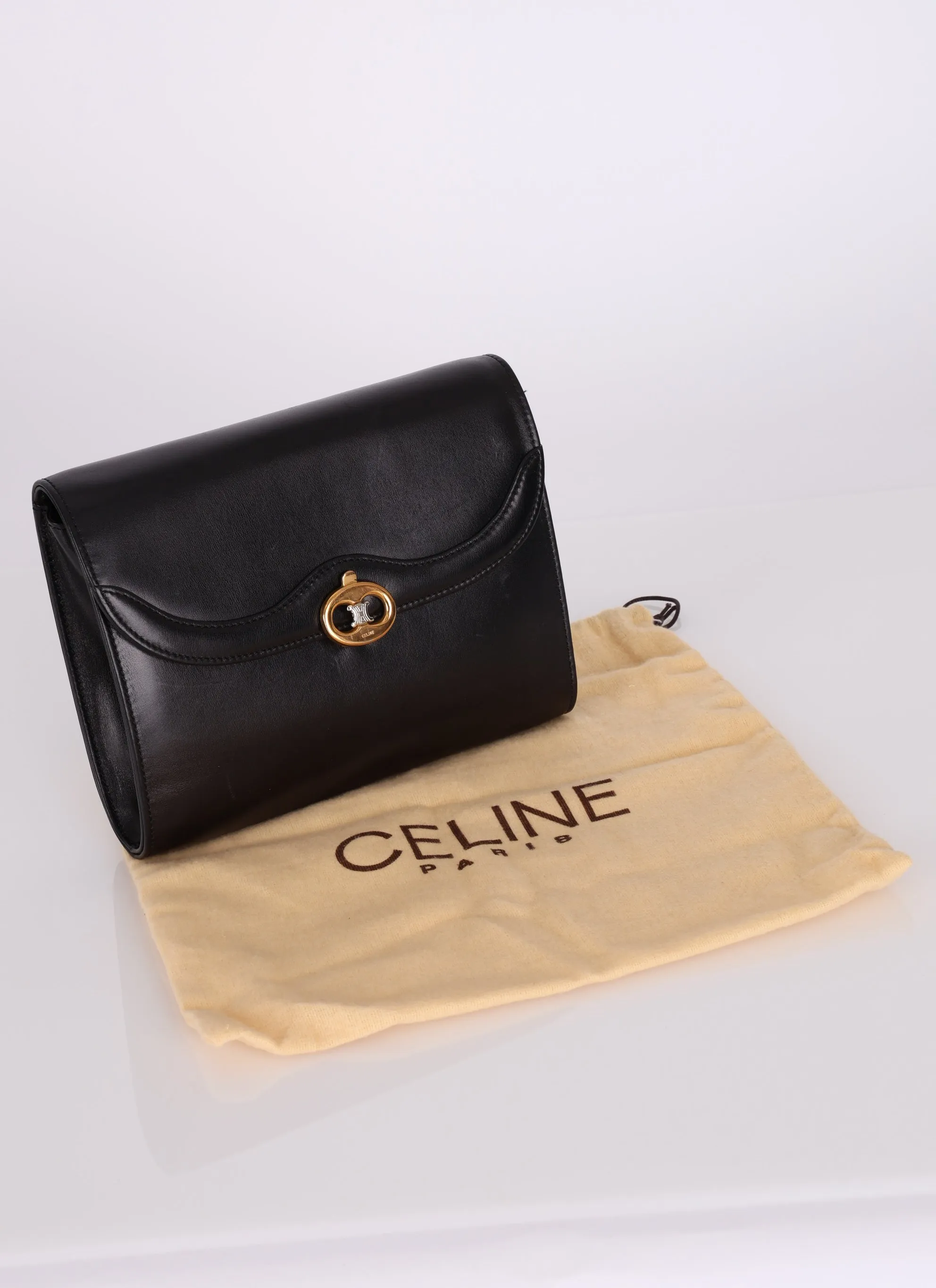 Celine Triomphe Box Shoulder Bag